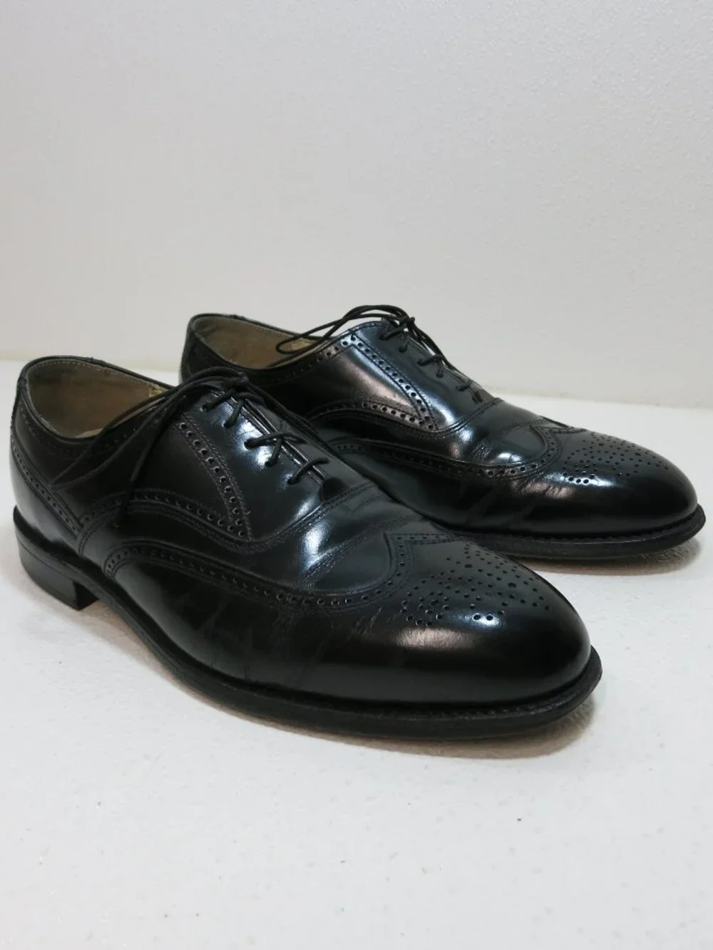 Stafford Wingtip Brogue Leather Dress Oxfords Shoes Men's Footwear Shoe Sz 8 D/B